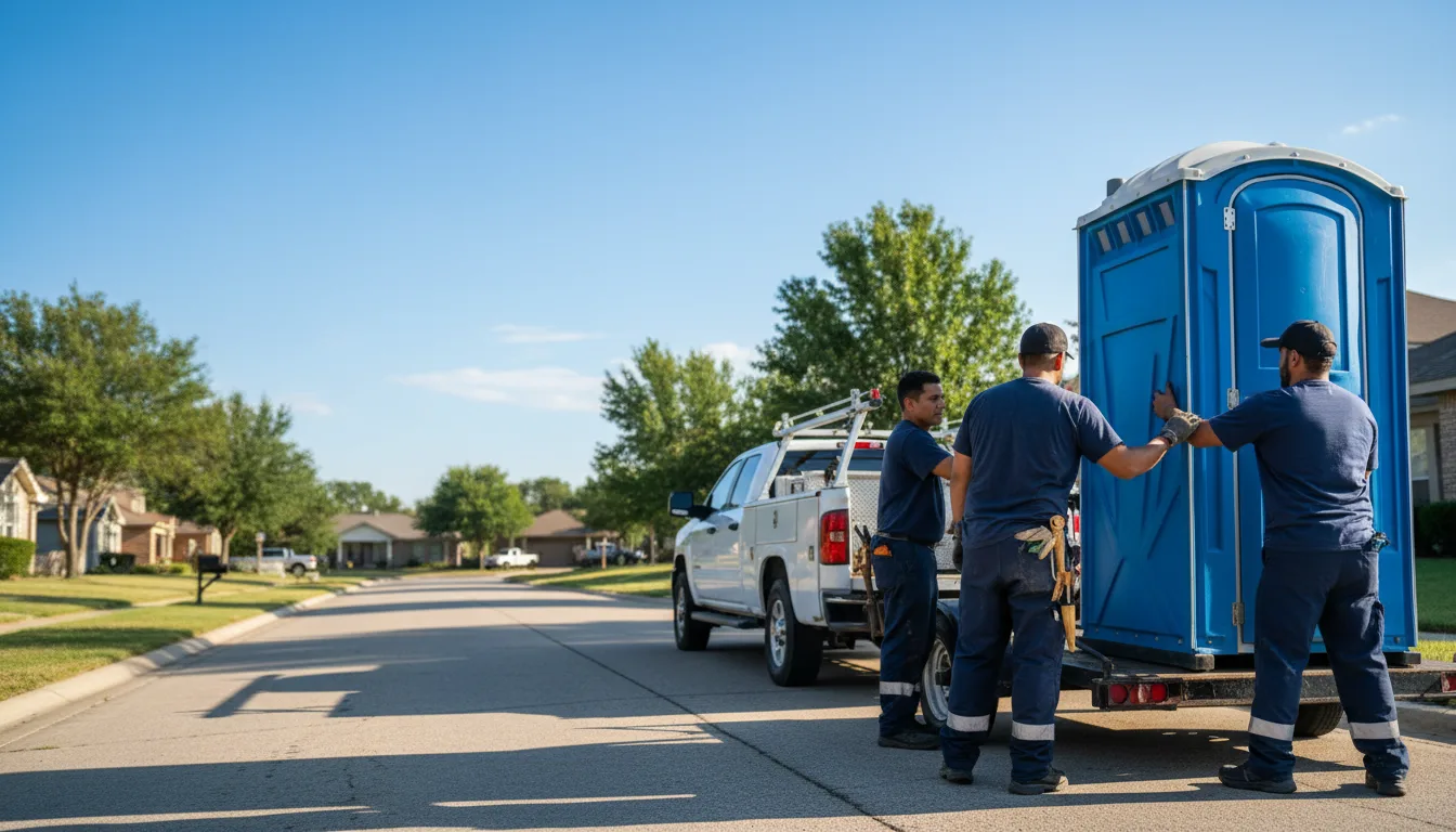 Portable Toilet Rental in Leonidas, MI near me